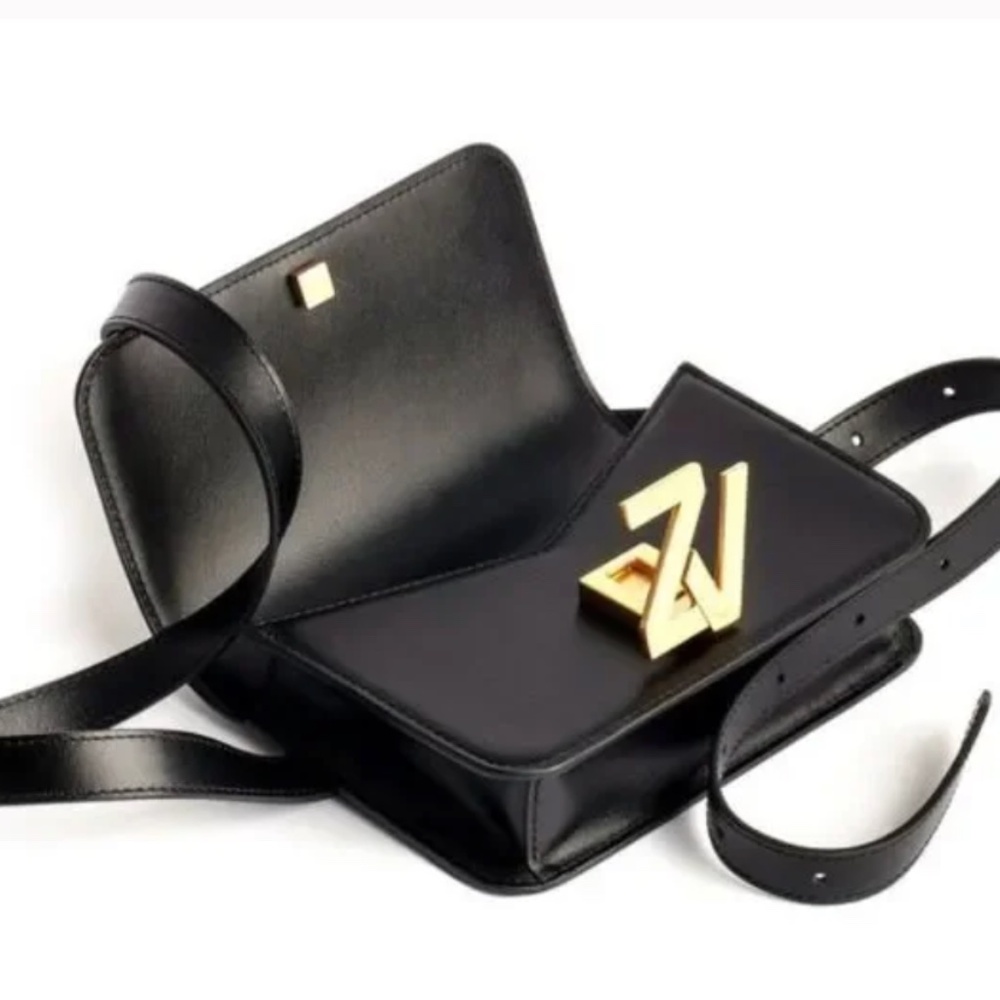 NWOT Zadig & Voltaire calf leather clutch bag ( MISSING STRAP)
